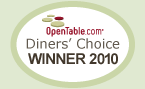 Diners' Choice Award 2010